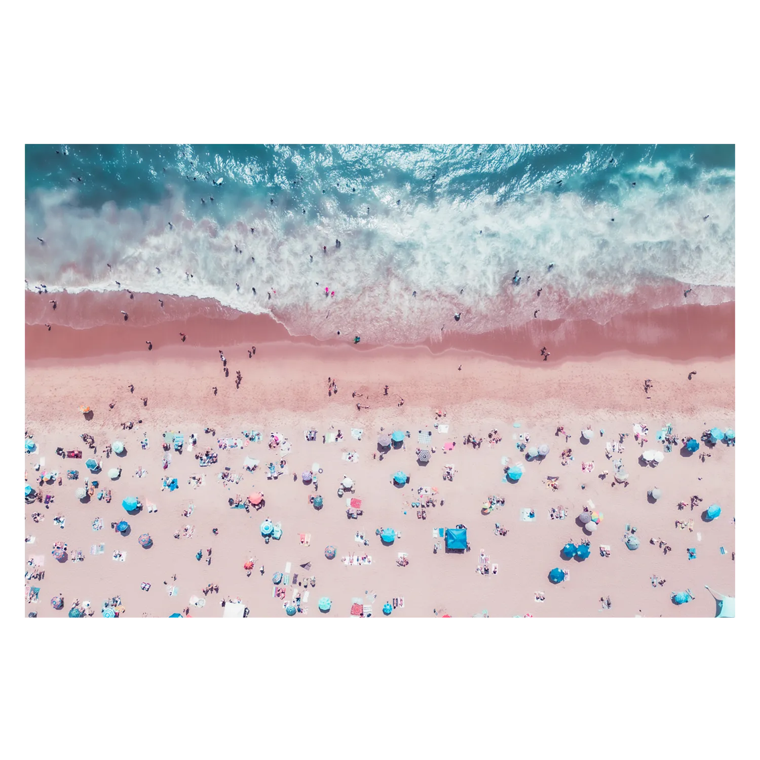 Barbies Beach , By Richard Podgurski