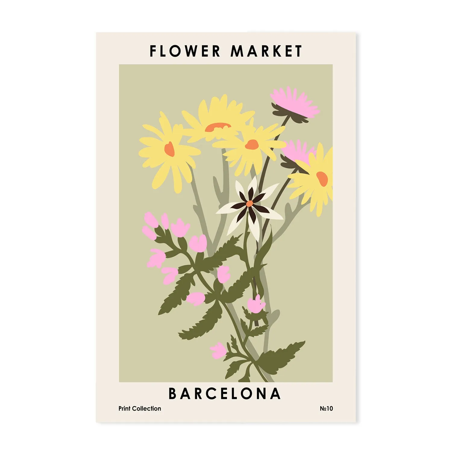 Barcelona Flower Market
