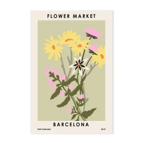 Barcelona Flower Market