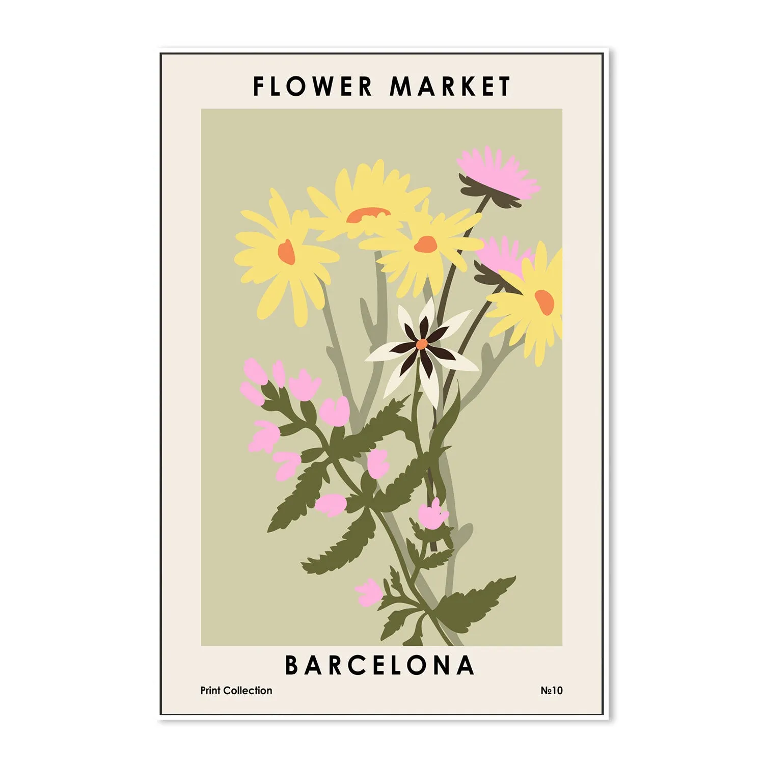 Barcelona Flower Market
