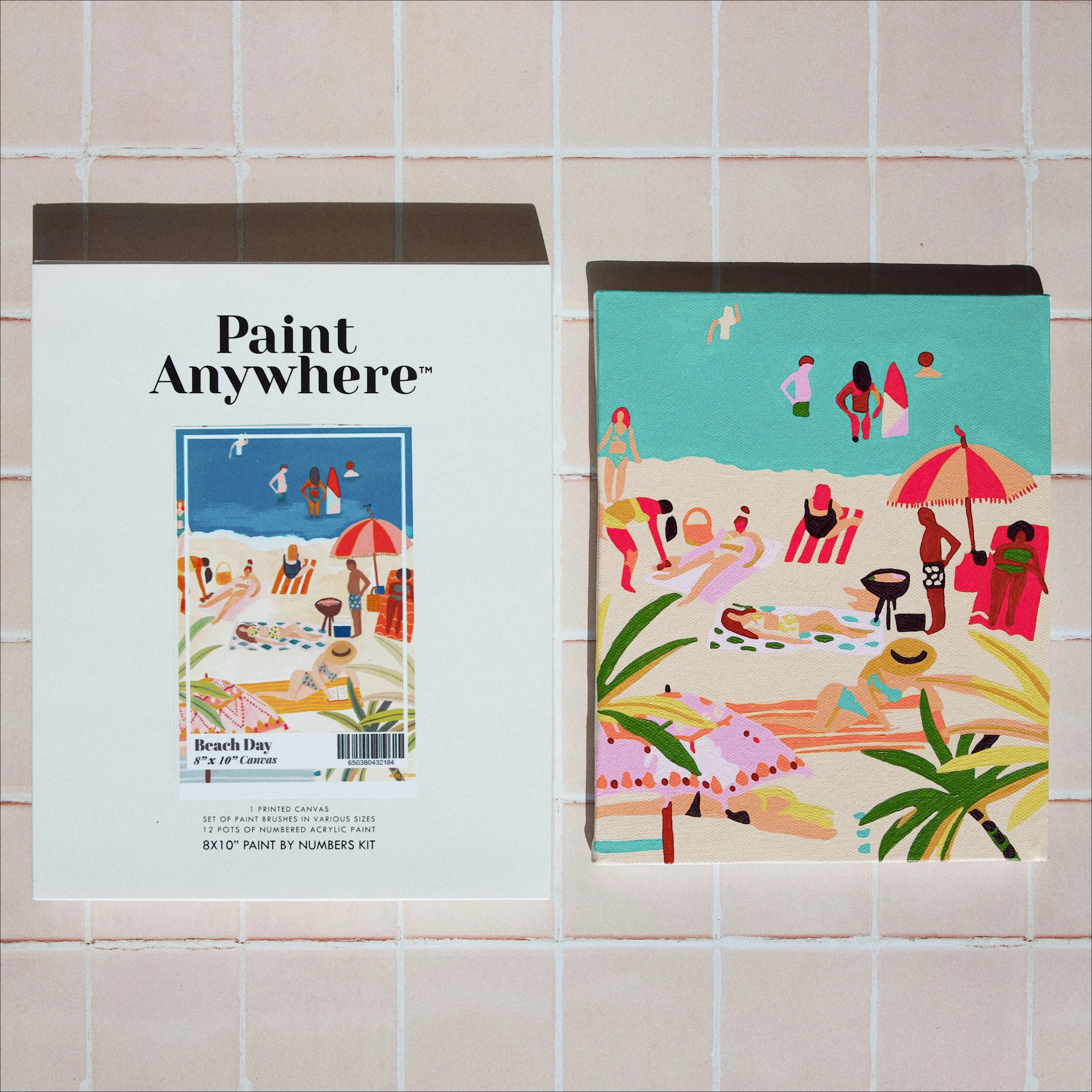 Beach Day Paint-by-Numbers by Paint Anywhere
