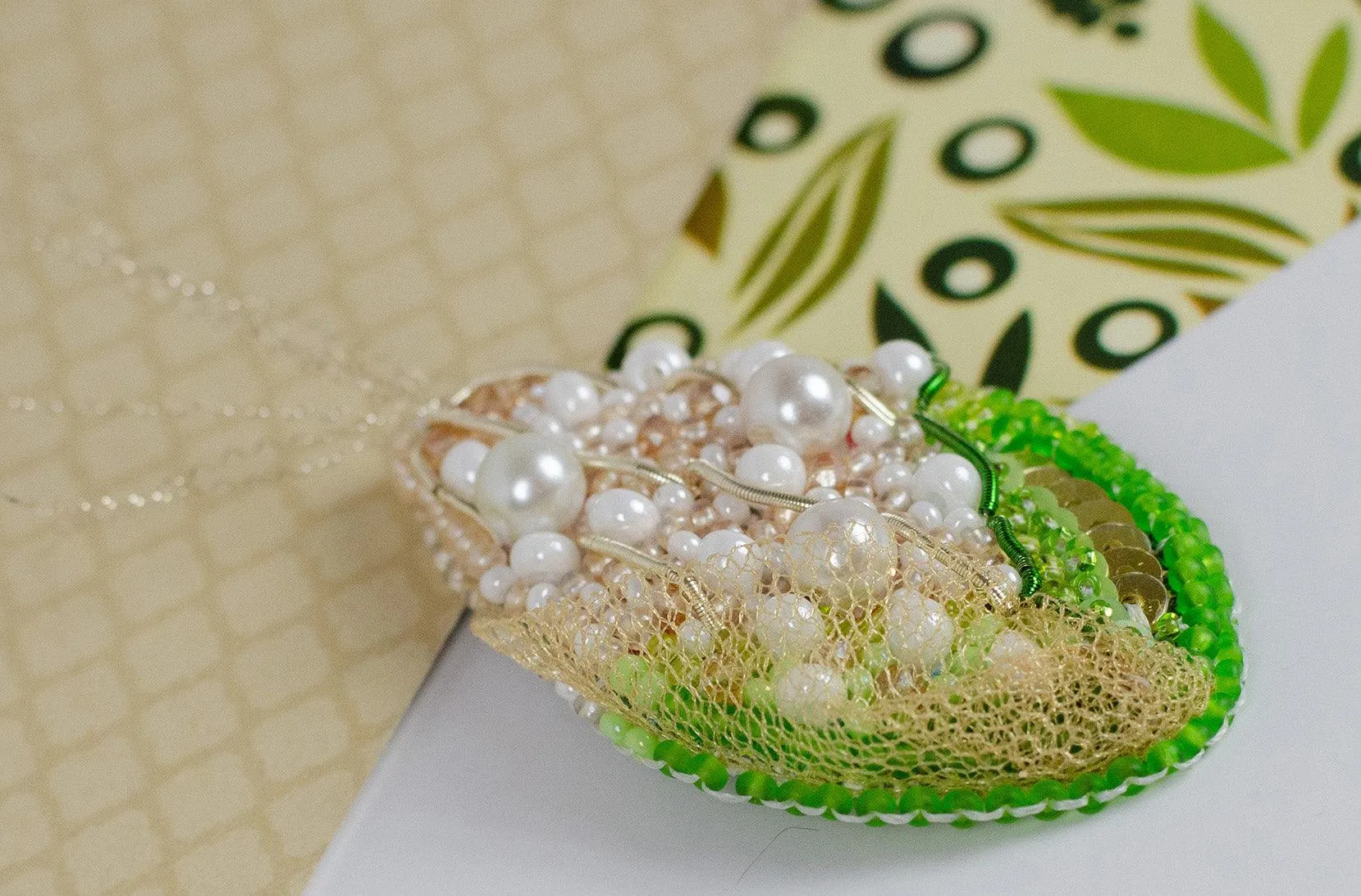 Bead Embroidery Decoration Kit  - Corn AD-235