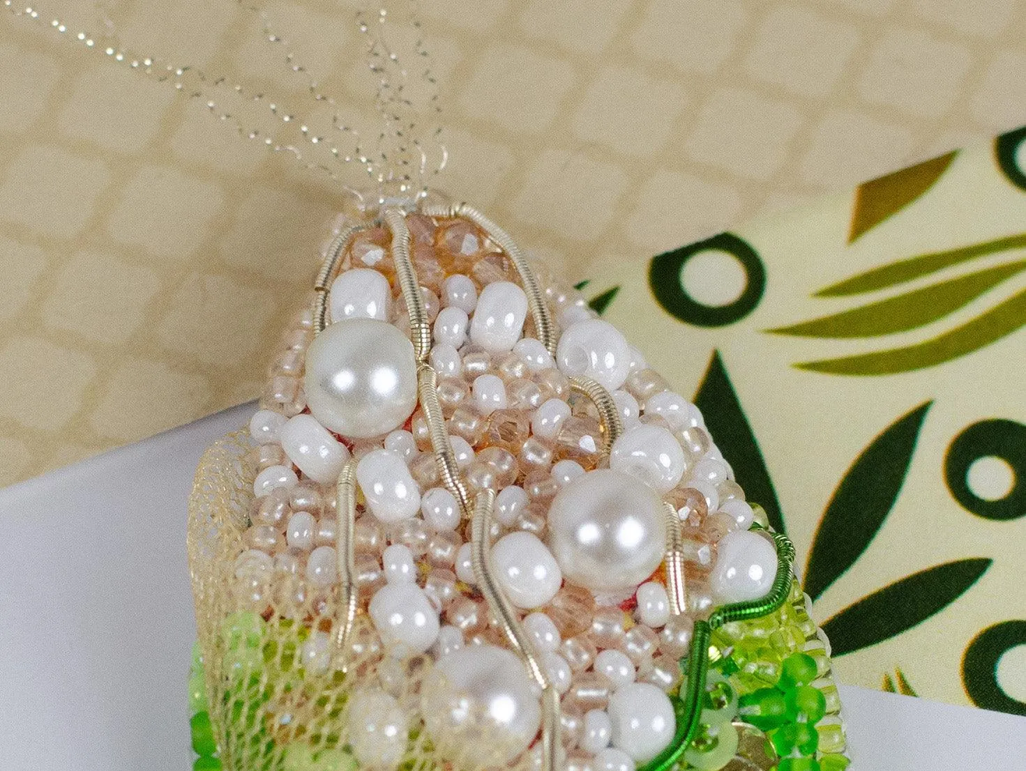 Bead Embroidery Decoration Kit  - Corn AD-235