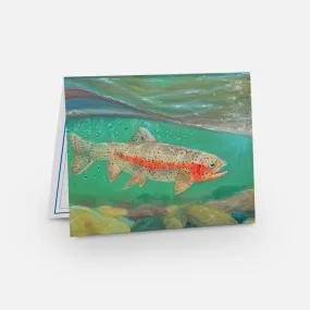 Bitterroot Trout Notecard