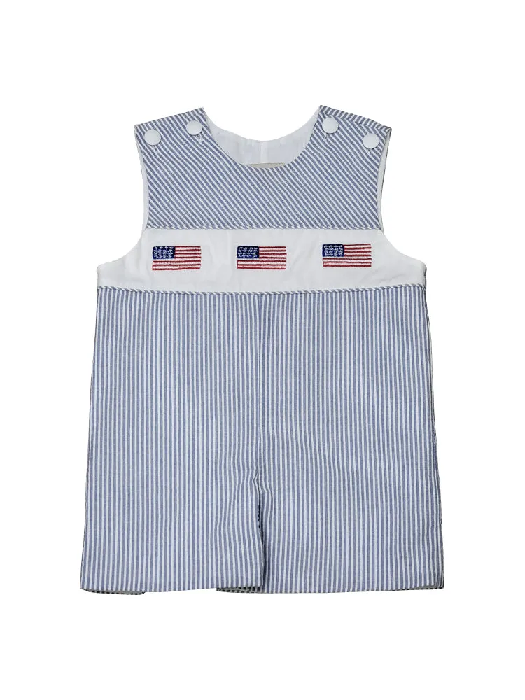 Boy's "4th of July" Overalls
