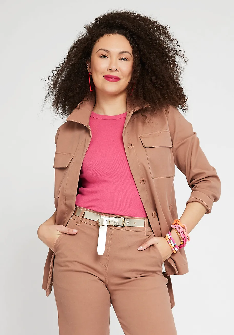 Burton Twill Jacket (Equestrian Tan)