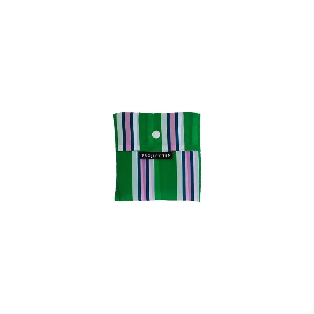 Cabana Stripe Pocket Shopper (Large)