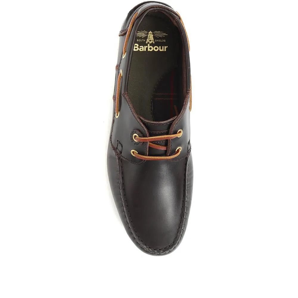 Capstan Leather Boat Shoe - BARBR29510 / 314 261