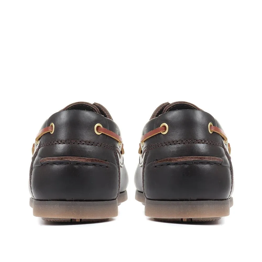 Capstan Leather Boat Shoe - BARBR29510 / 314 261