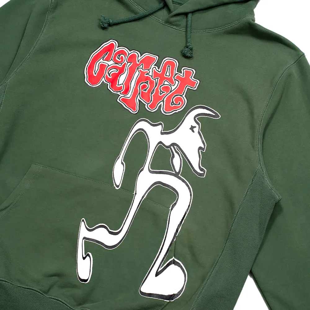 Carpet Stompman Hoodie Green