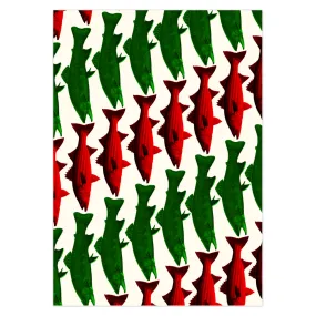 Christmas Fish 2 Holiday Cards