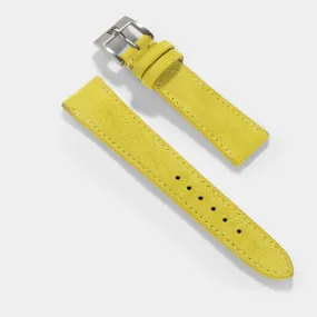 Premium Citrus Suede Leather Watch Strap - Stylish and Durable Accessory