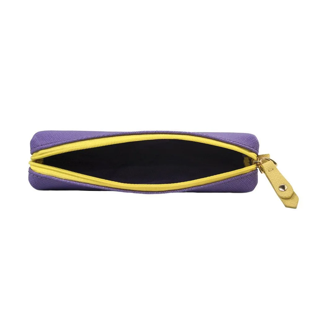 ClaudiaG Comfy Leather Pouch -Plum