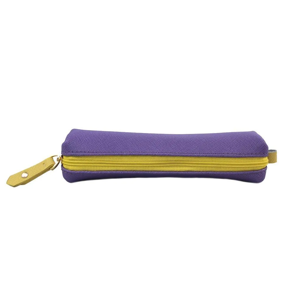 ClaudiaG Comfy Leather Pouch -Plum