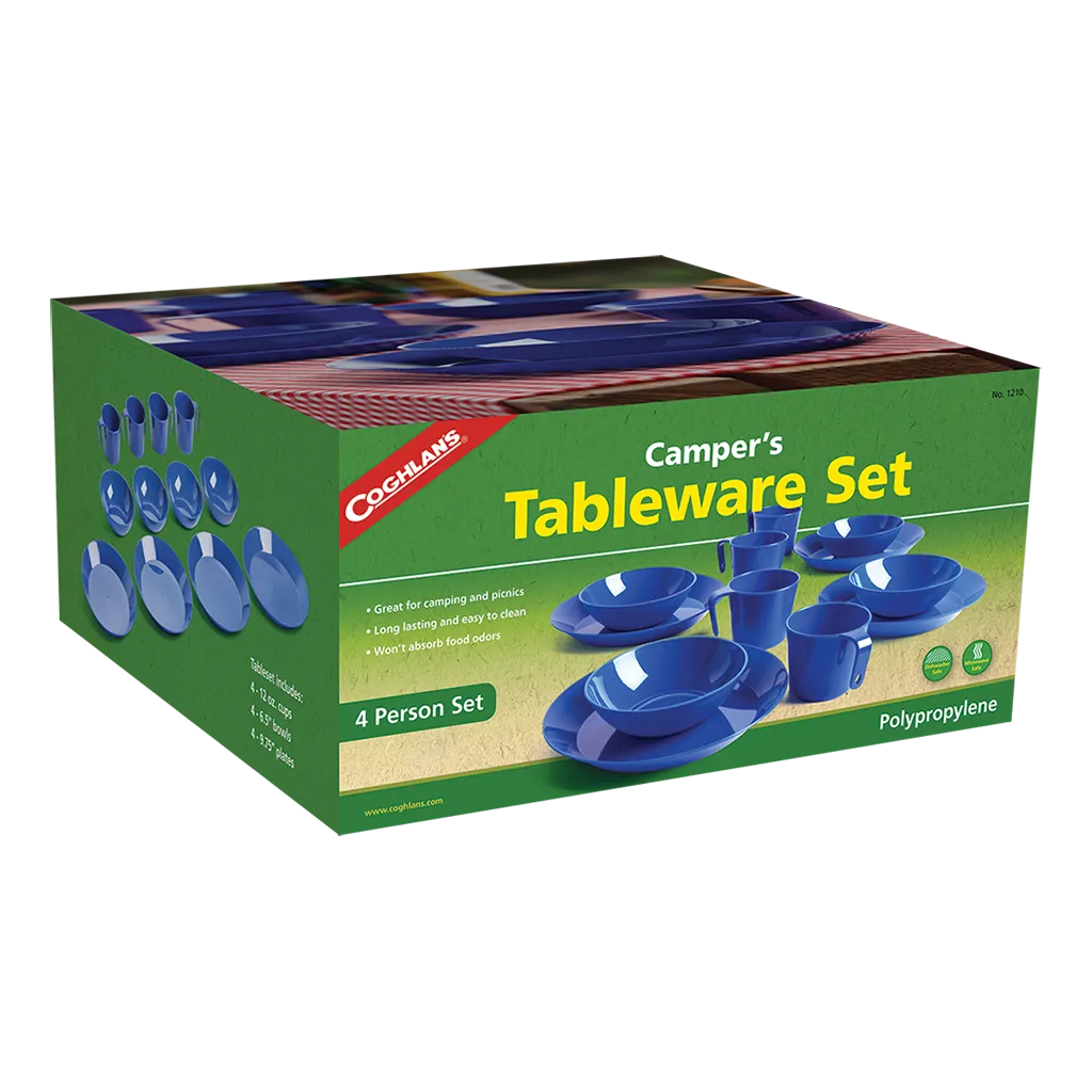 Coghlan's Camper's Tableware Set 4-person