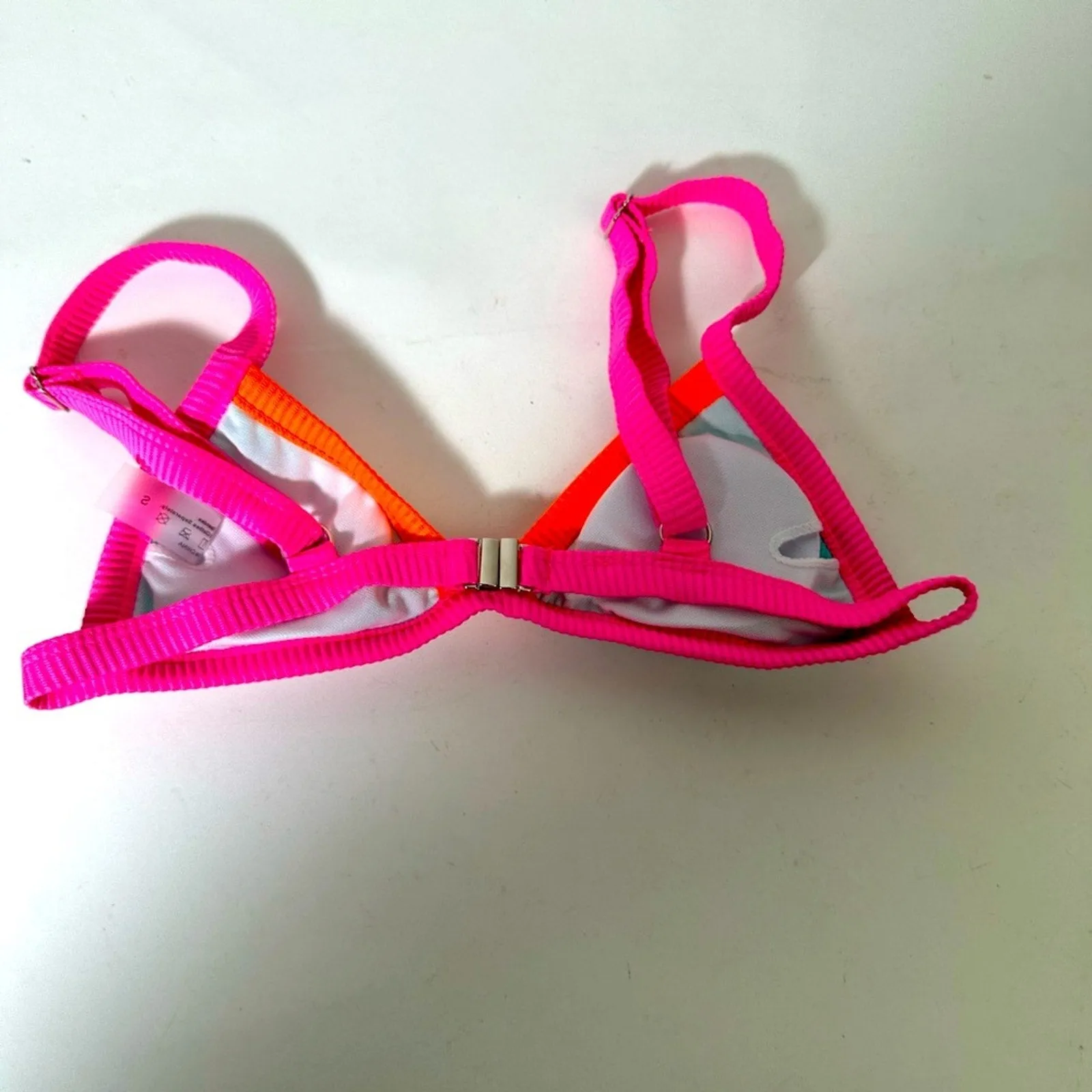 Color Block Bikini Top