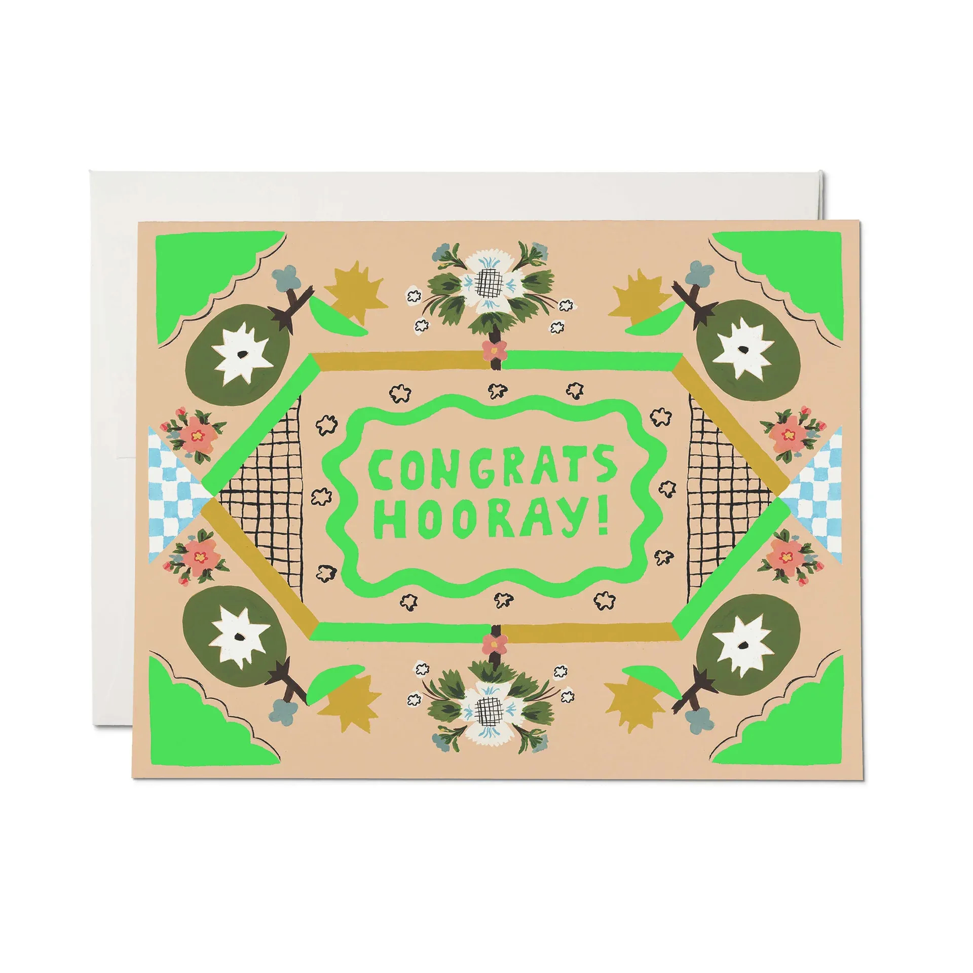 Congrats Hooray Celebration Card