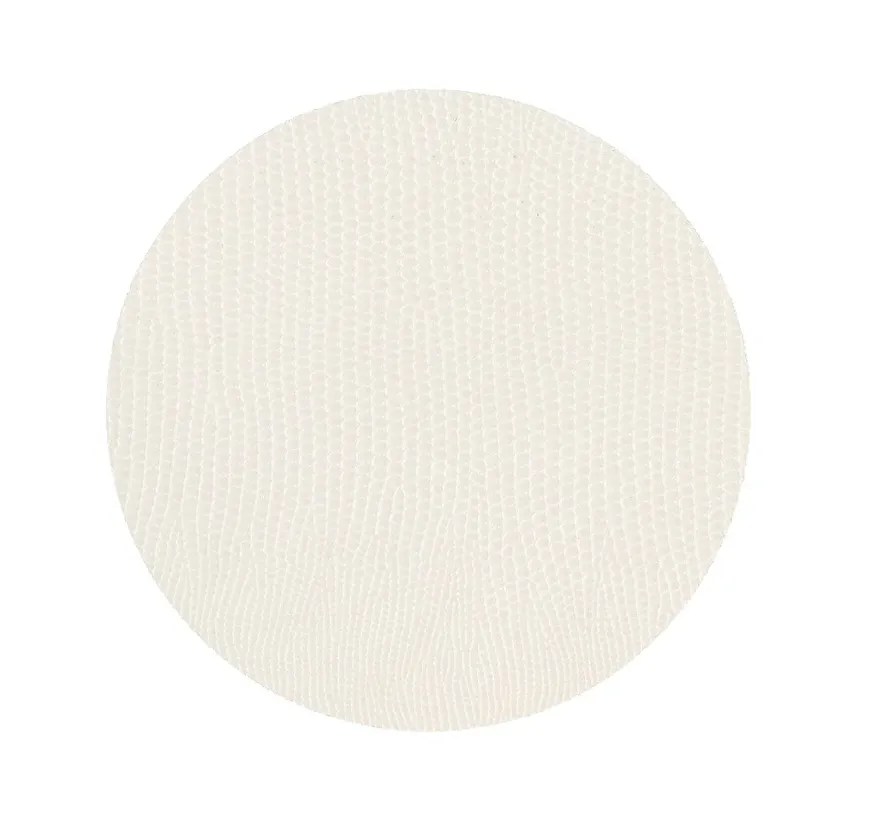 Cream Lizard Coaster Set