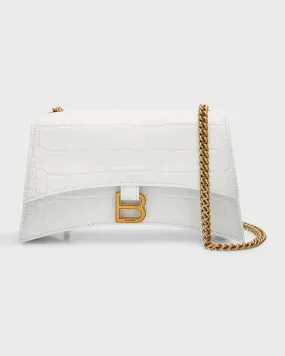 Crush XS Croc-Embossed Chain Bag