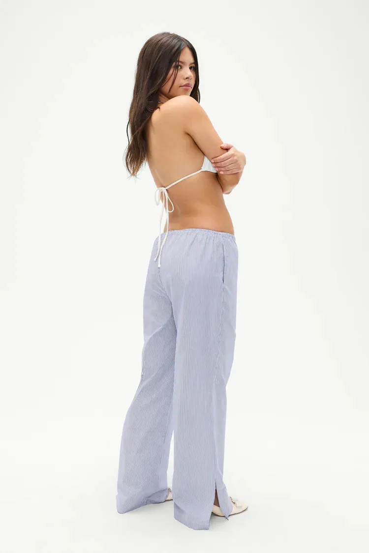 Daisy Striped Low Rise Pant