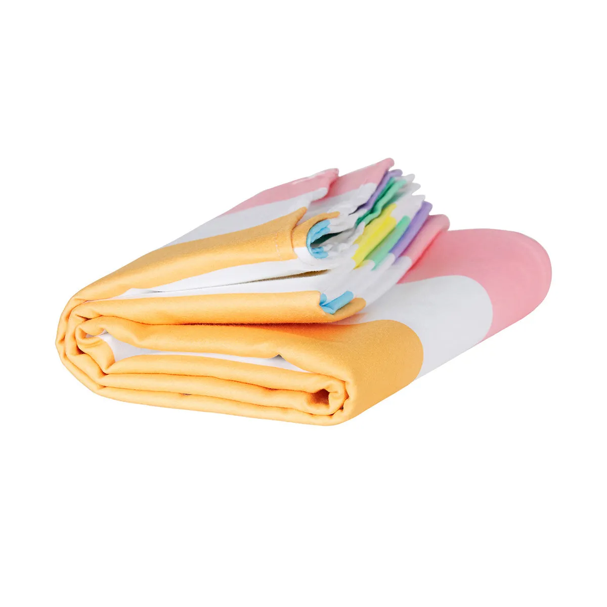 DOCK & BAY Beach Towel Summer Collection XL 100% Recycled Unicorn Waves