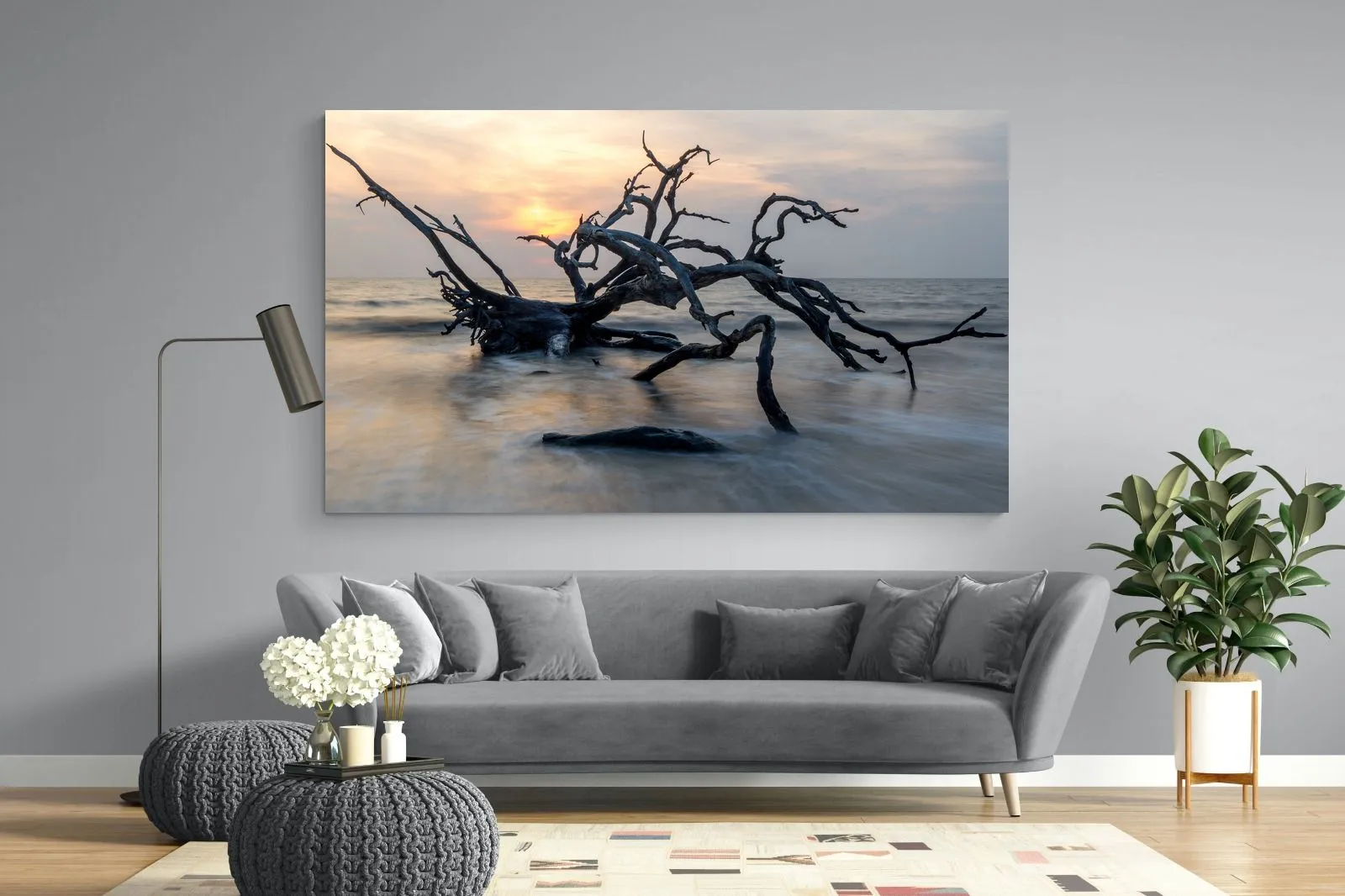 Driftwood Sunrise
