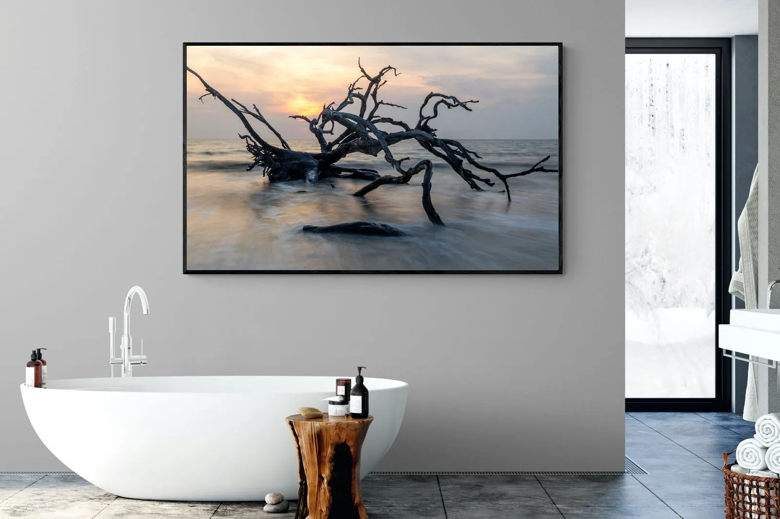 Driftwood Sunrise
