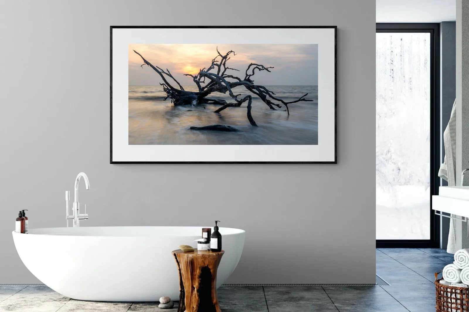 Driftwood Sunrise