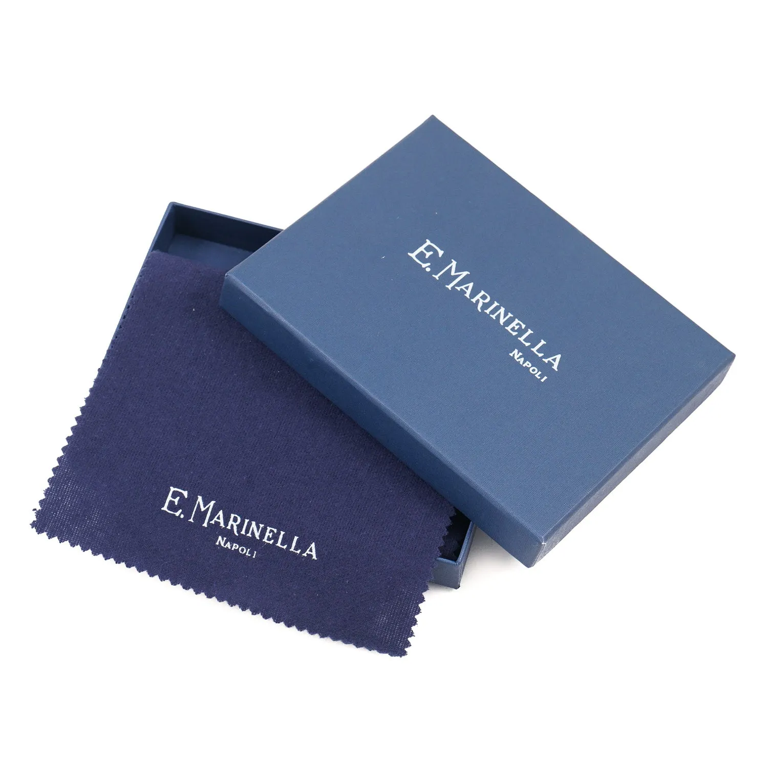 E.Marinella Credit Card Holder in Saffiano Leather