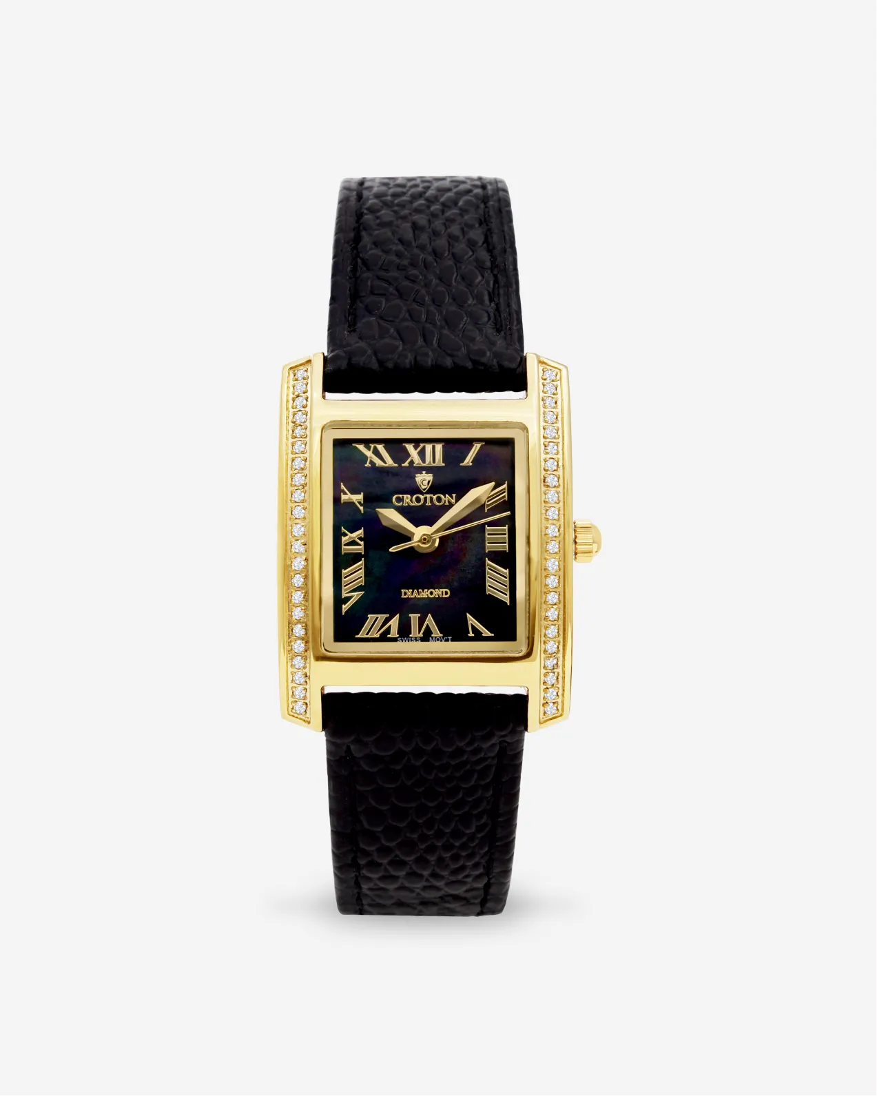 FINALE Diamond Case with Mother of Pearl Dial Ladies Swiss Quartz