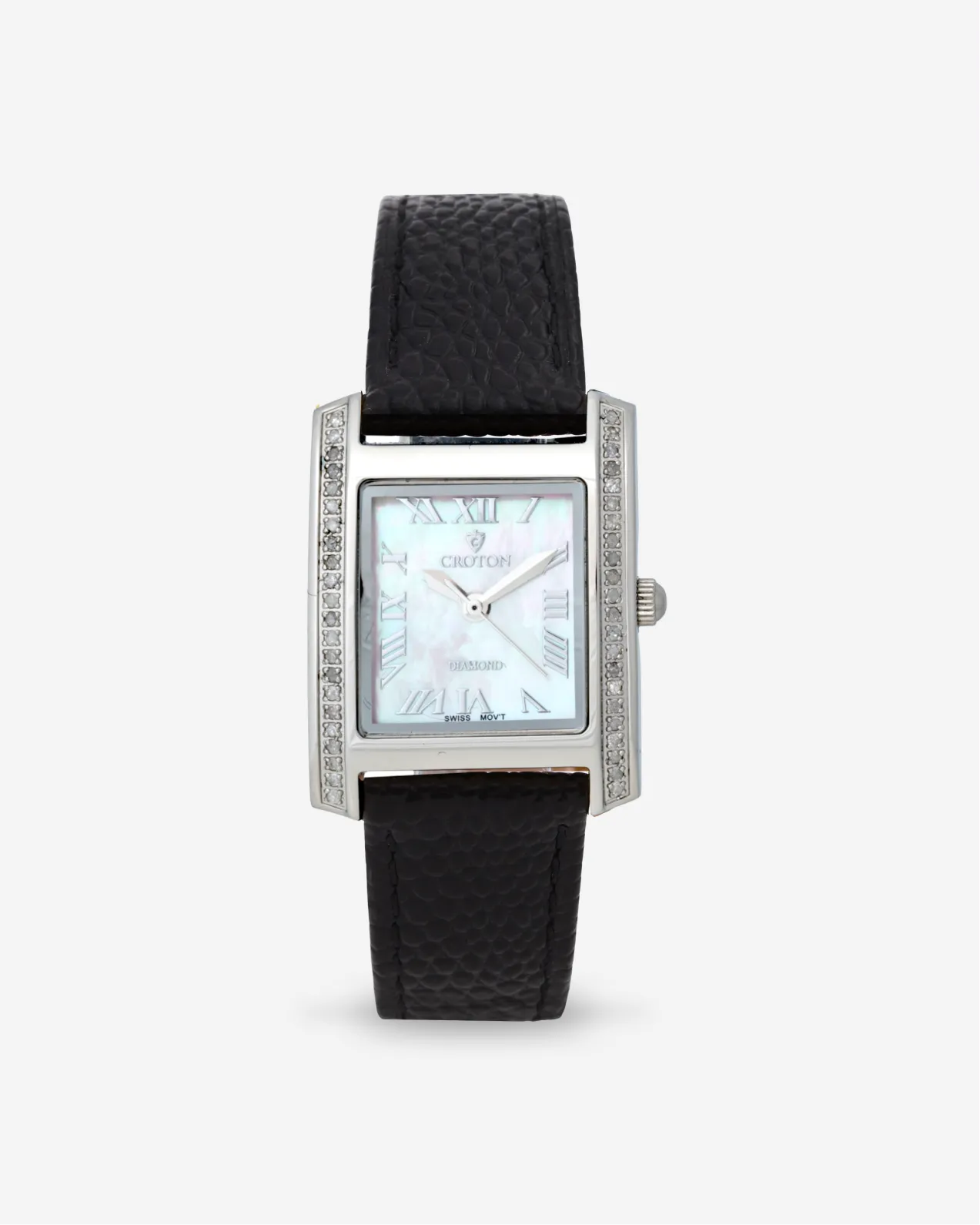 FINALE Diamond Case with Mother of Pearl Dial Ladies Swiss Quartz
