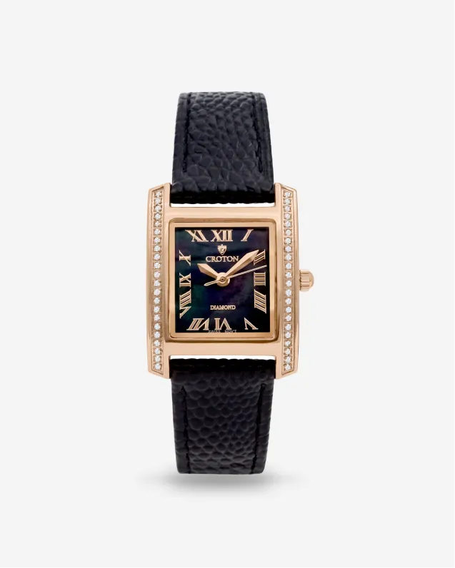 FINALE Diamond Case with Mother of Pearl Dial Ladies Swiss Quartz