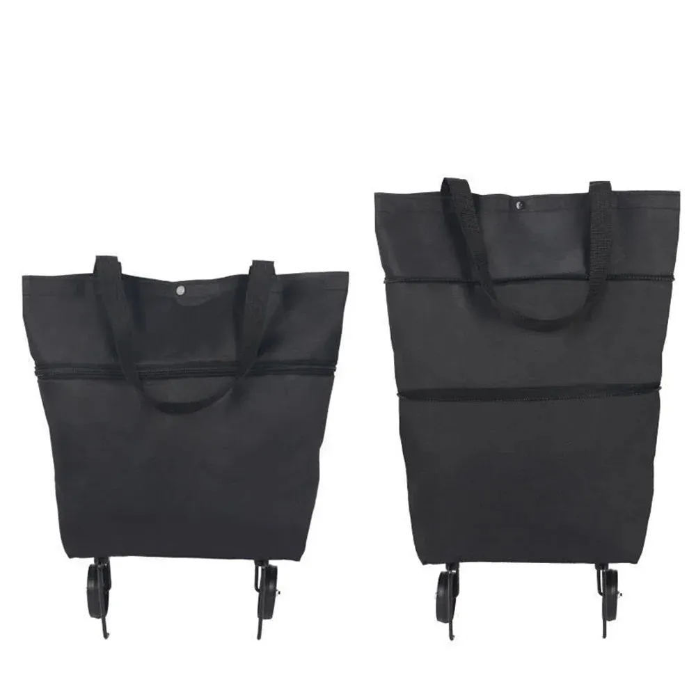 Foldable Shopping Cart with Wheels
