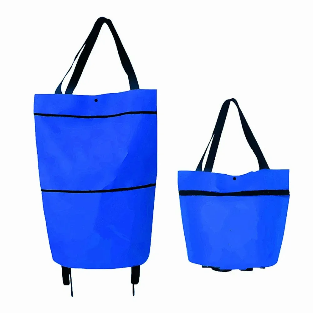 Foldable Shopping Cart with Wheels
