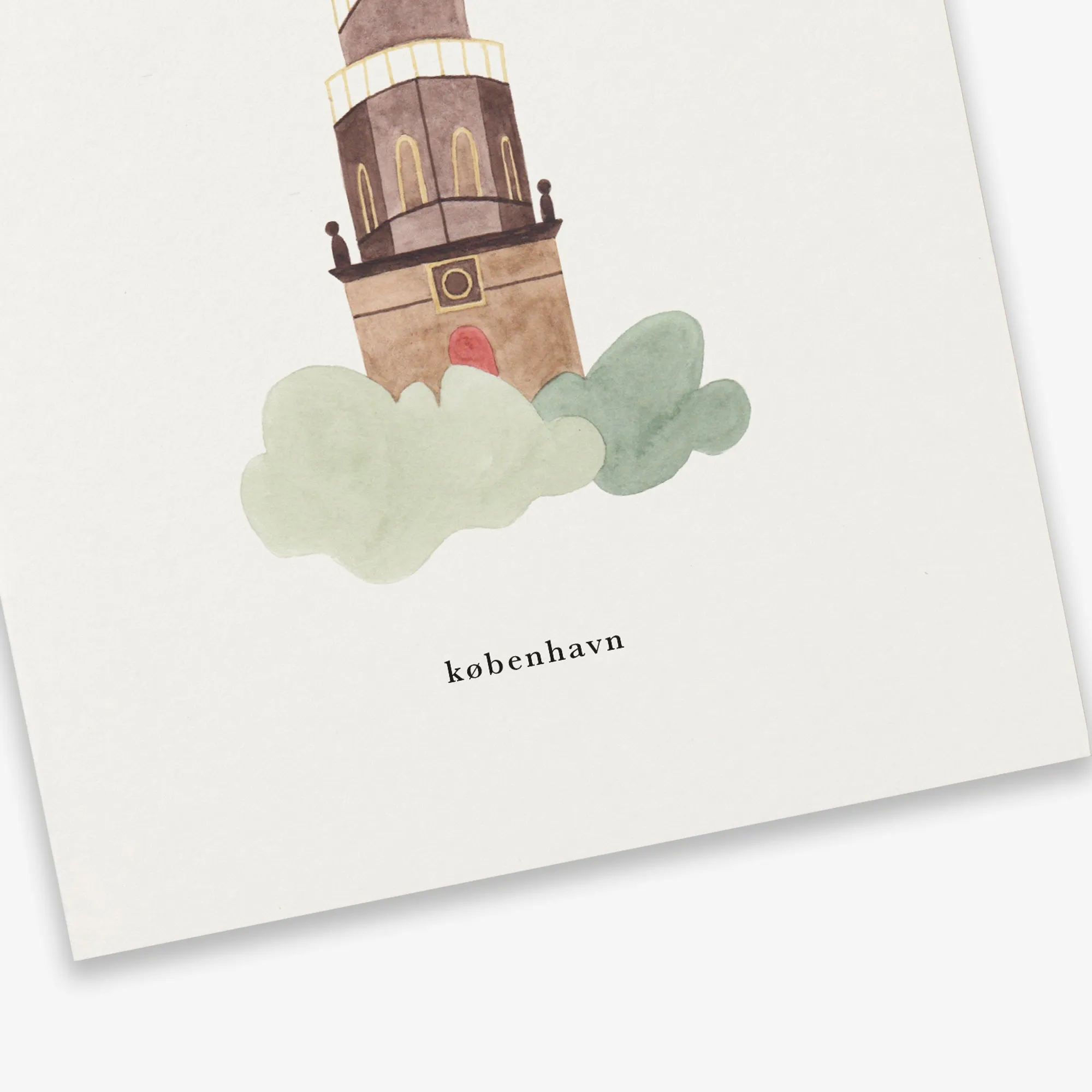 GREETING CARD // VOR FRELSERS KIRKE (DANISH)