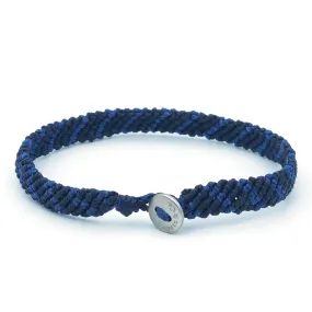 Hand-knotted Stripe With Metal Button