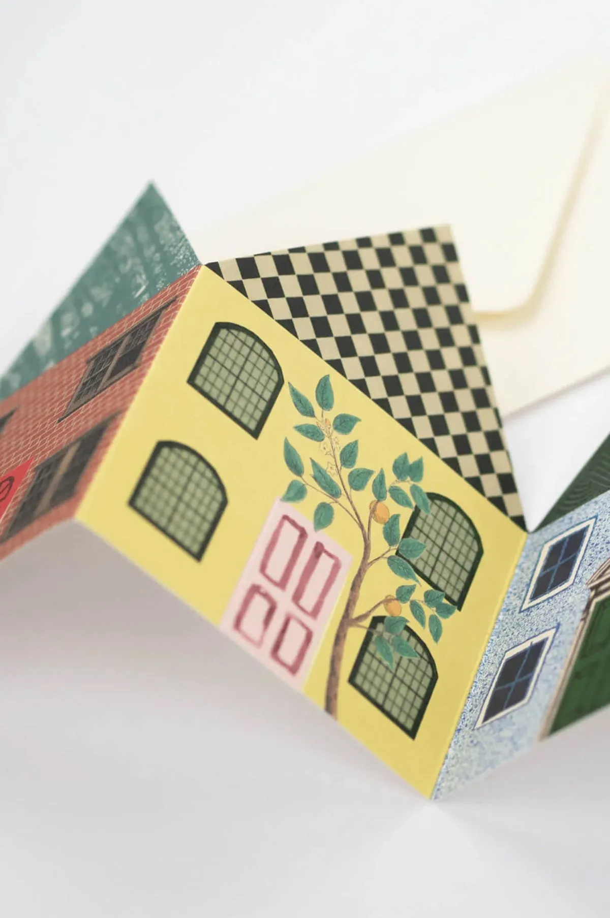 House Concertina Card