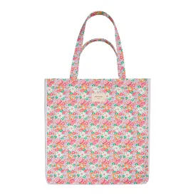 island blossom canvas tote