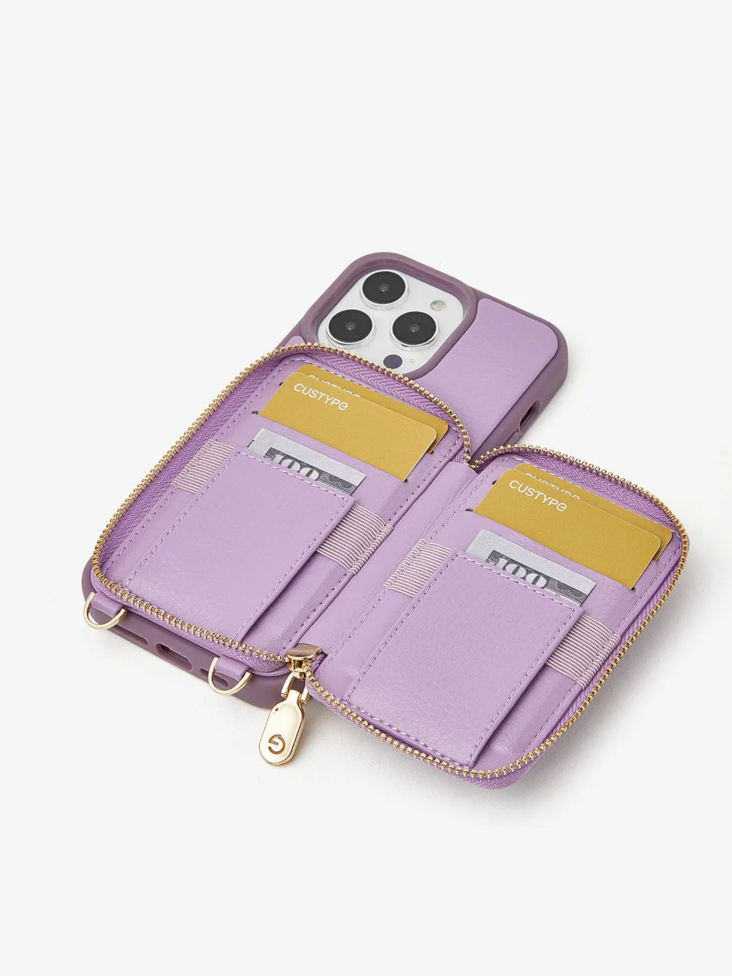 It's Me- Lychee Phone Case Round Pouch Set