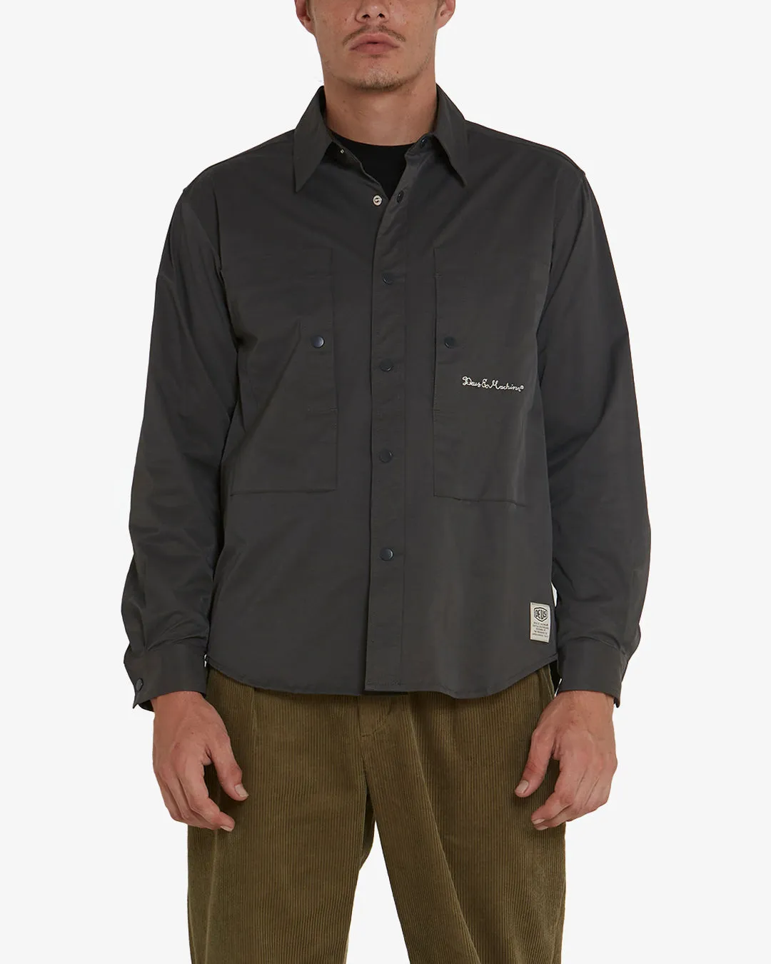 KLAMATH NYLON SHIRT - BELUGA
