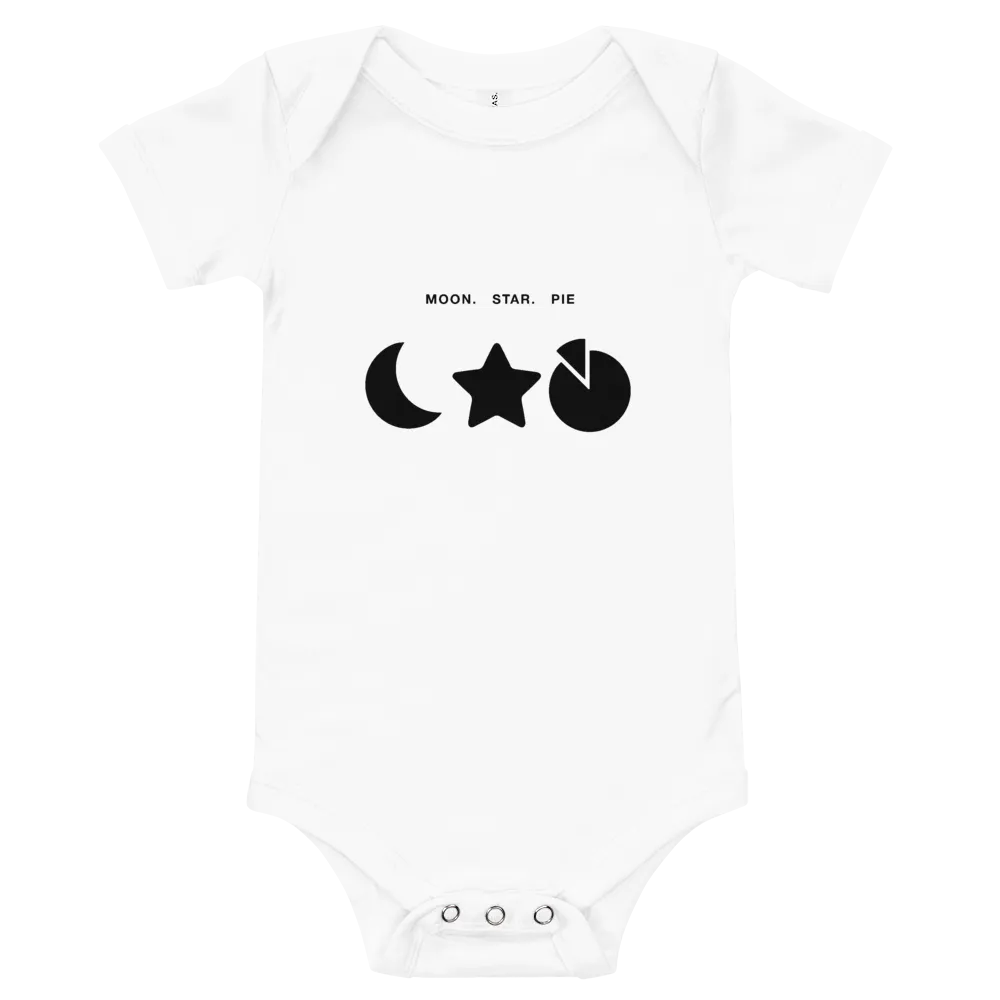 Moon Star Pie Onesie
