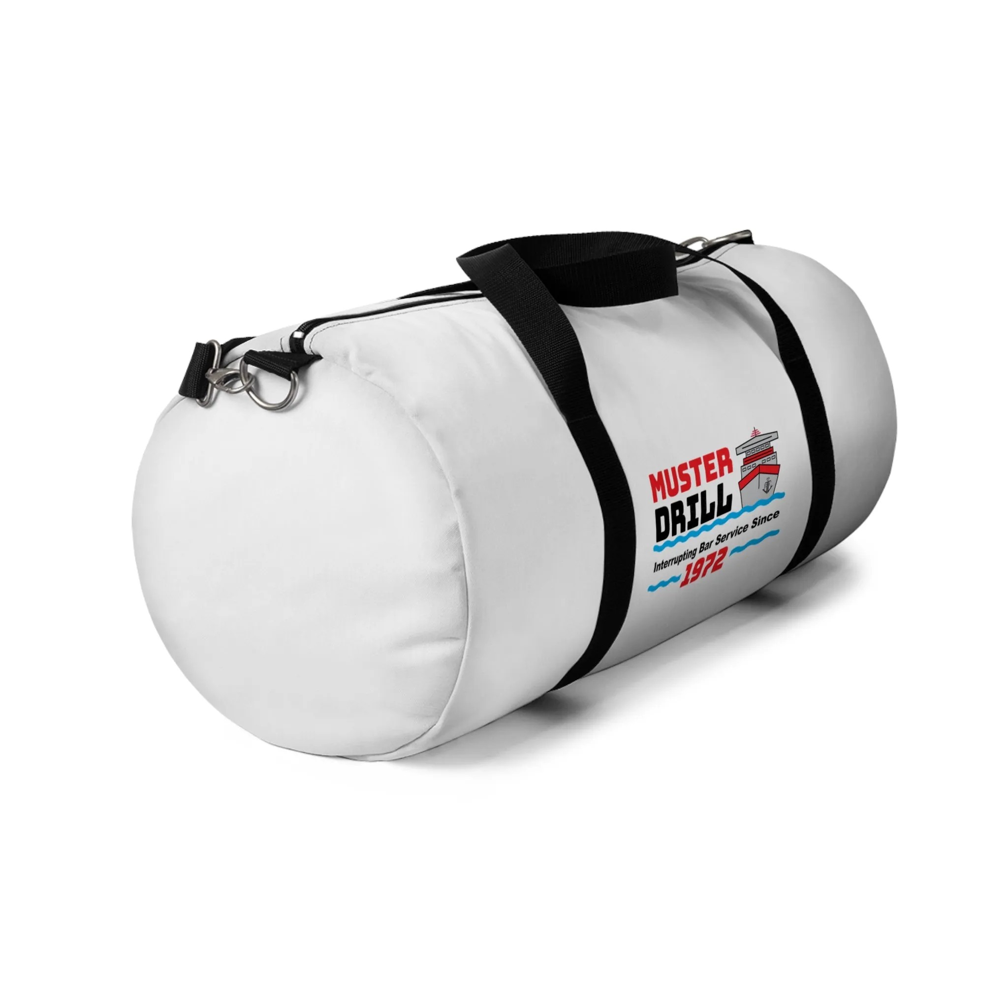 Muster Drill Interrupting Bar Service Since 1972Duffle Bag