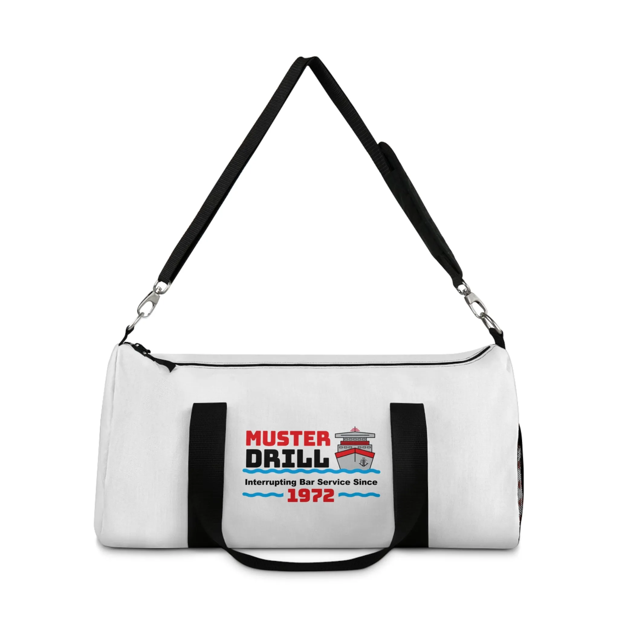 Muster Drill Interrupting Bar Service Since 1972Duffle Bag