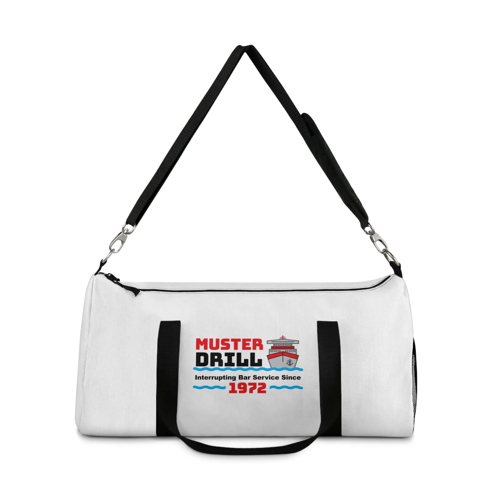 Muster Drill Interrupting Bar Service Since 1972Duffle Bag