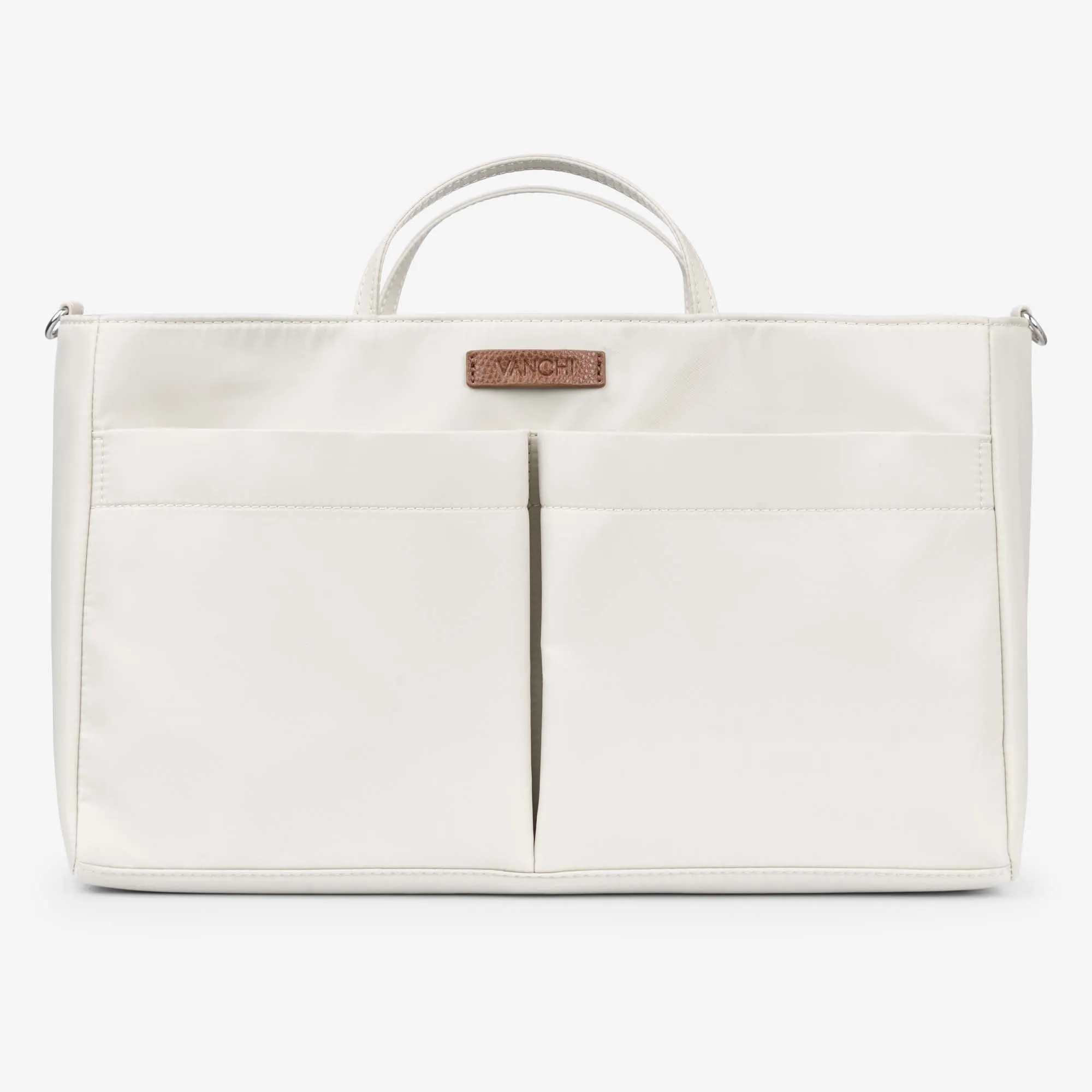 NEW Ida Tote   Work Bag Organiser (Vegan) Tan