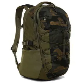 North Face Borealis Mens Womens Green Backpack Rucksack Bag 15" Laptop Sleeve