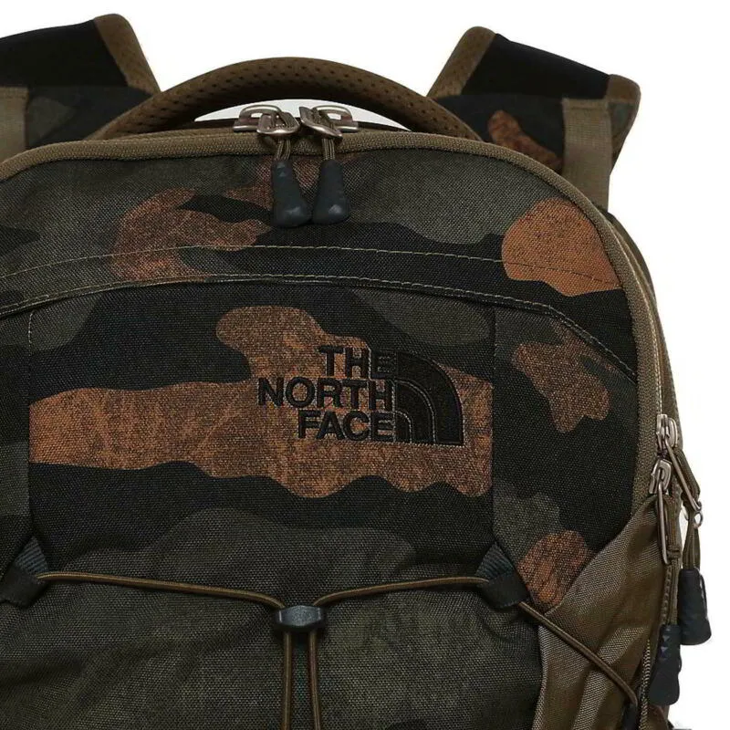 North Face Borealis Mens Womens Green Backpack Rucksack Bag 15" Laptop Sleeve