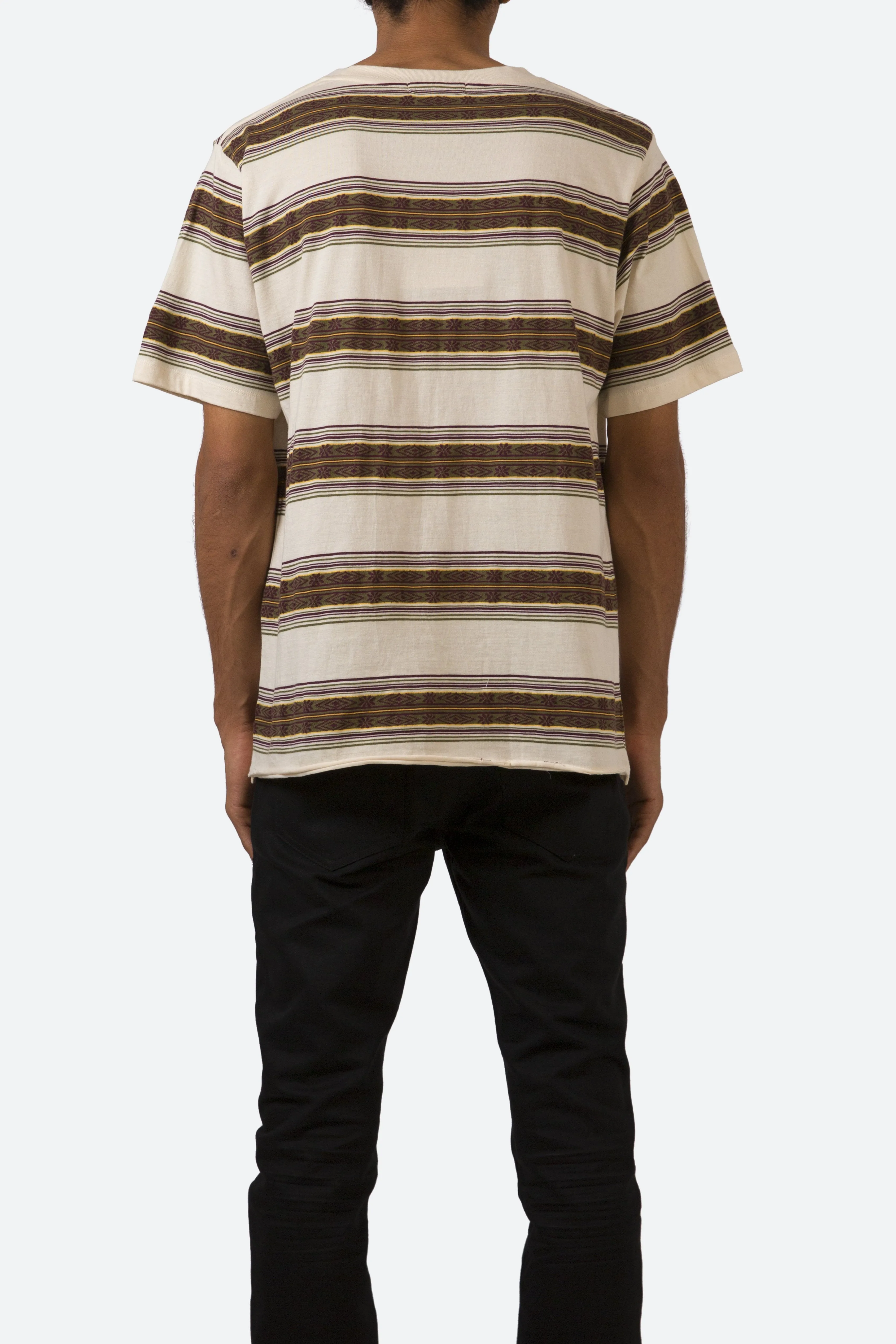 Pattern Striped Tee - Multi