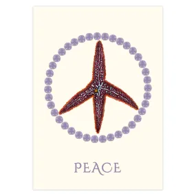 Peace in the World and Sea Holiday Cards