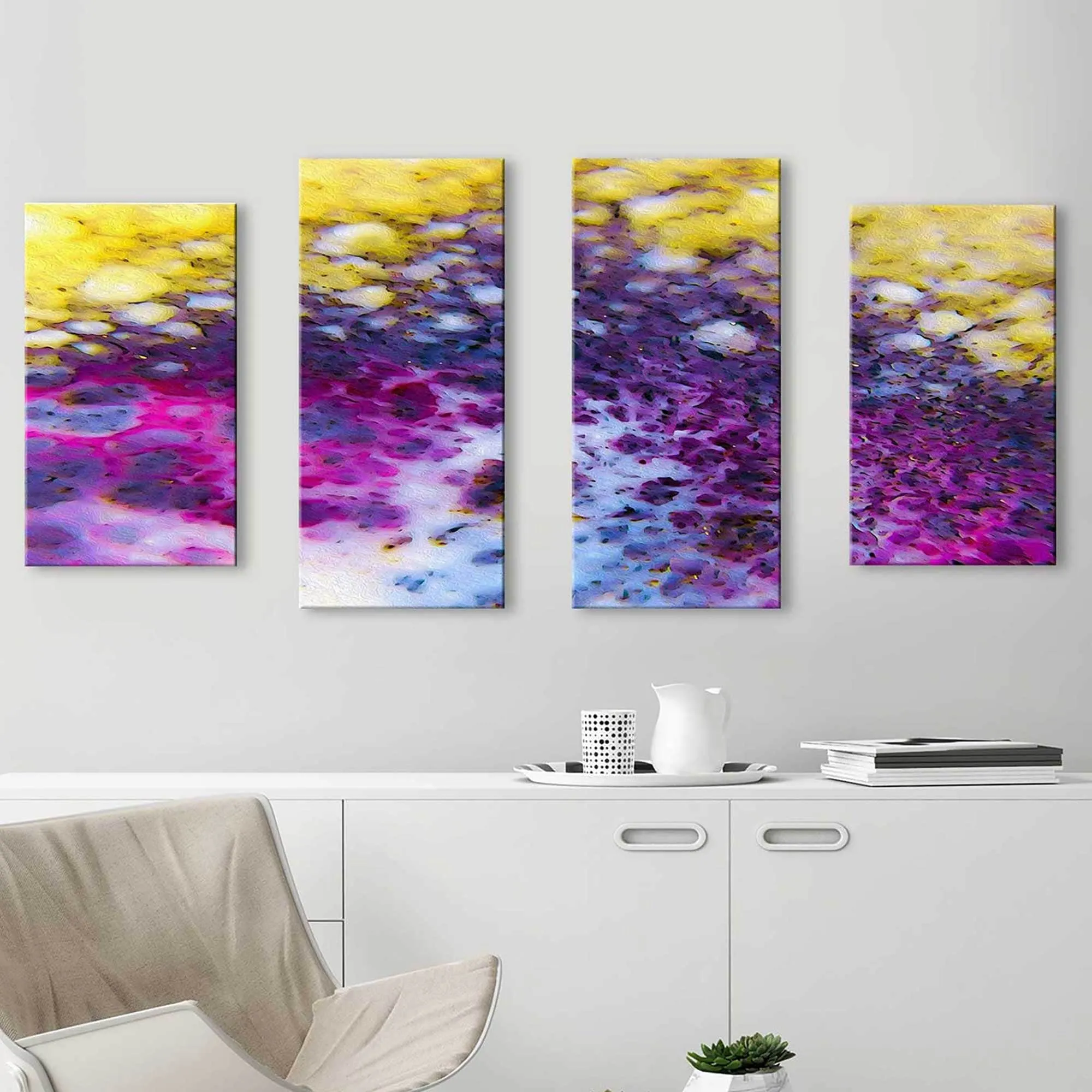 "1 Peter 2 9 A Royal Priesthood MAX" 4 Piece Print on Canvas